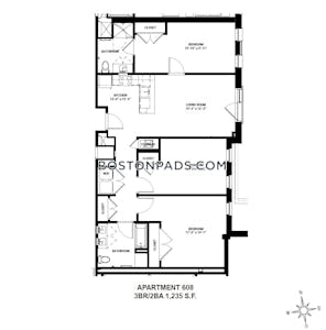 Allston 3 Bed 2 Bath BOSTON Boston - $6,600 No Fee