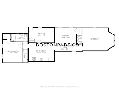 Somerville 3 Beds 1 Bath  Union Square - $3,950