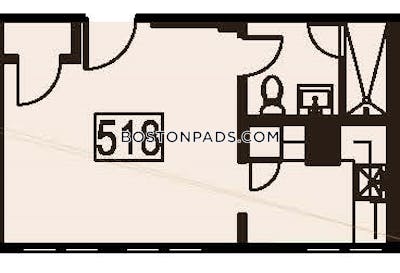 Cambridge Studio 1 baths in CAMBRIDGE  Harvard Square - $2,525 No Fee